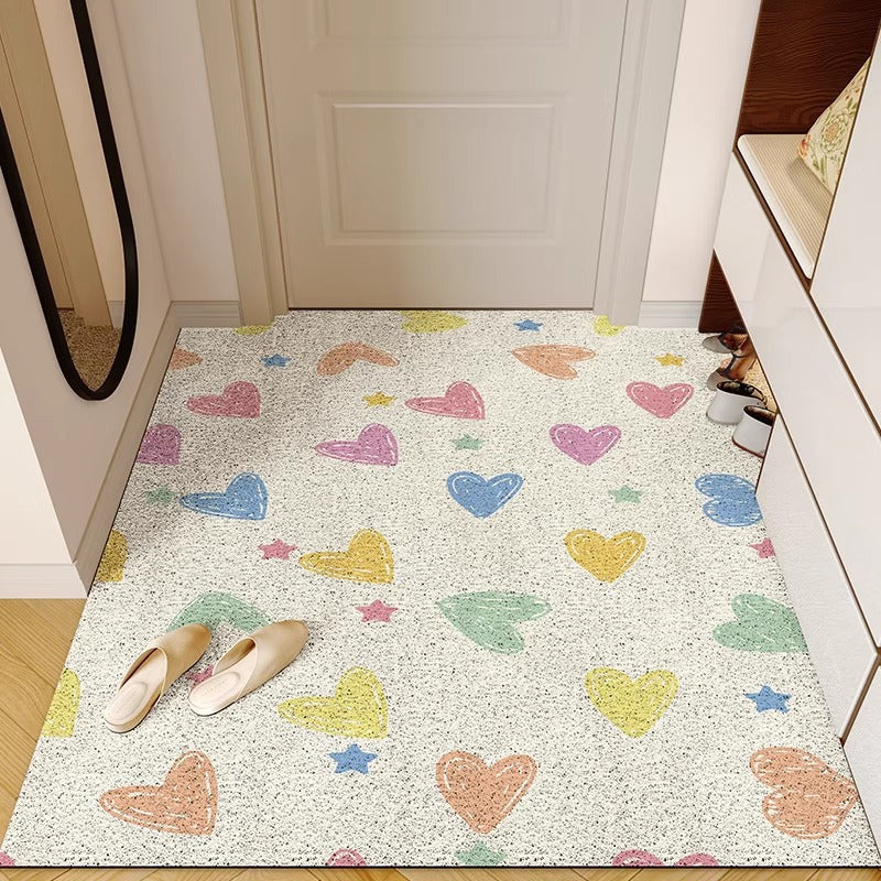 Stylische Terrazzo-Design Eingangsfußmatte Brehn
