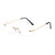 Damen modische Sonnenbrille mit elegantem, filigranen Rahmen Brehn