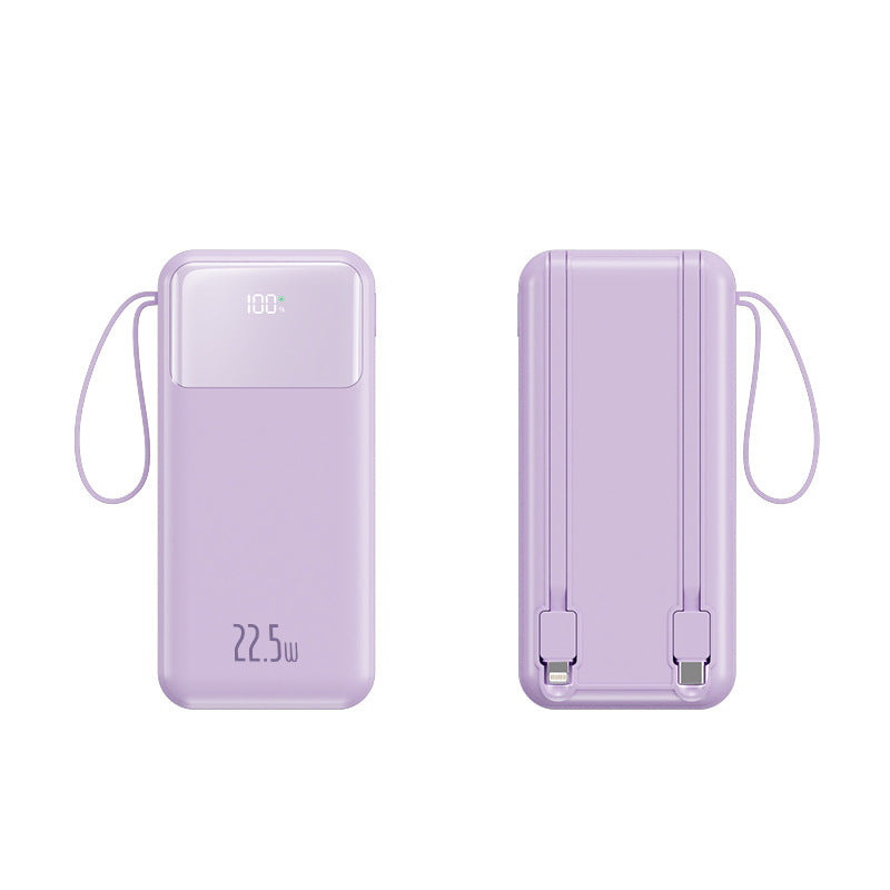 Tragbare Powerbank mit Zusätzlichem Handgelenkriemen und Smart-LED-Anzeige Brehn