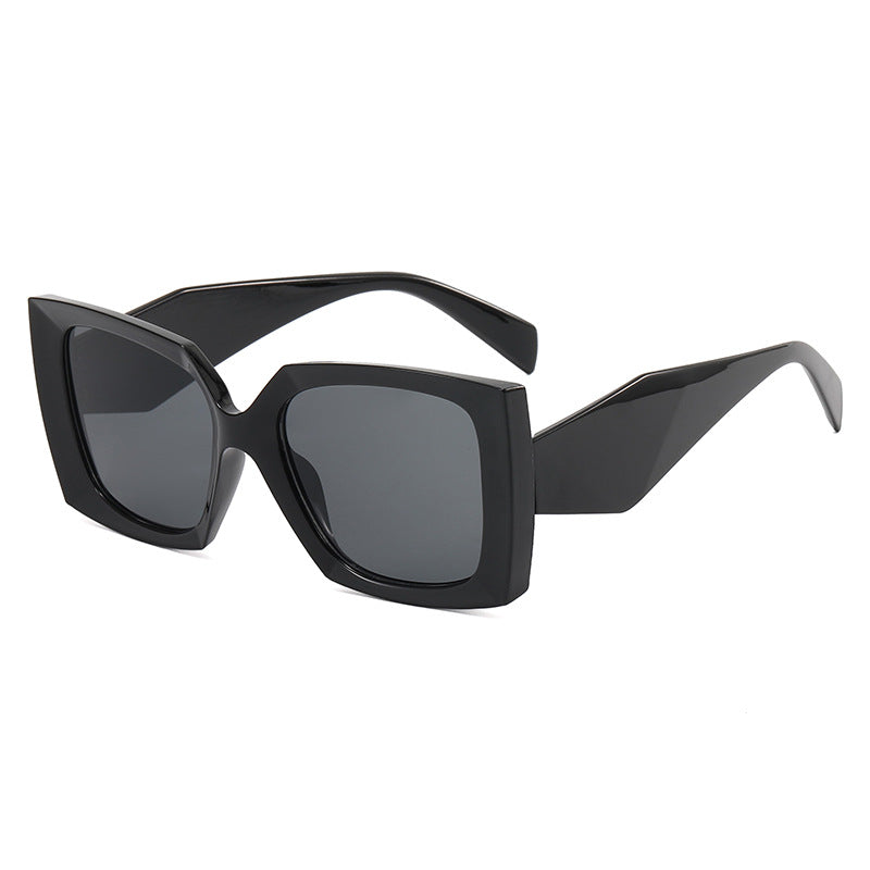 Damen Extravagante Oversized-Sonnenbrille im modernen Design Brehn