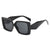 Damen Extravagante Oversized-Sonnenbrille im modernen Design Brehn