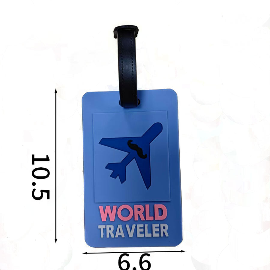 Unisex Gepäckanhänger mit einzigartigem Flugzeugmotiv Brehn