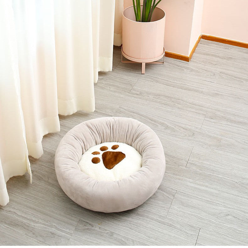 Gemütliches Rundes Hundebett