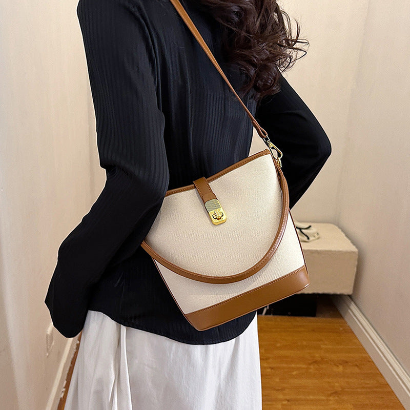 Chic strukturierte Bucket Bag Brehn
