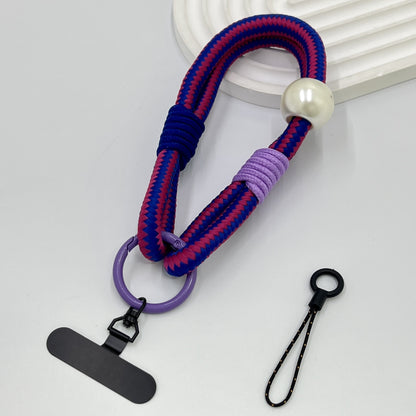 Farbenfrohes geflochtenes Handy-Lanyard-Halter Brehn