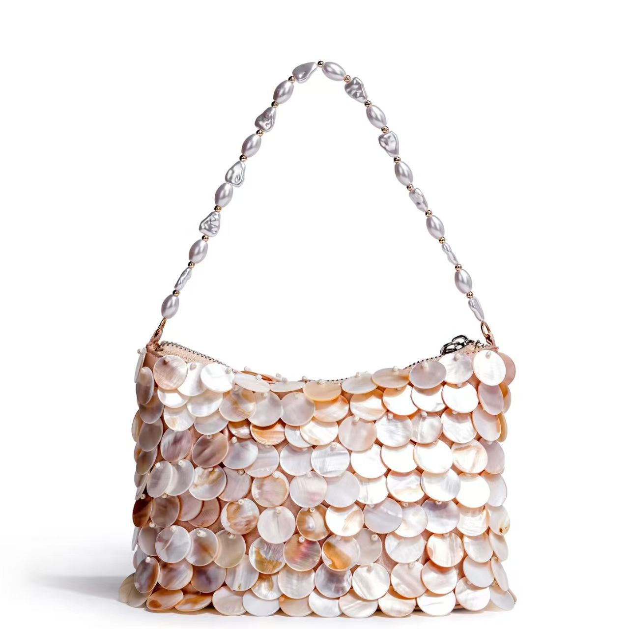 Shell Beaded Handtasche Brehn