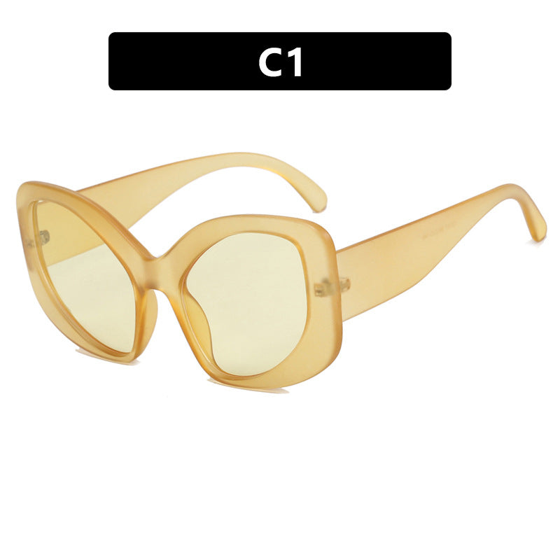 Damen oversized Sonnenbrille im modernen Design Brehn