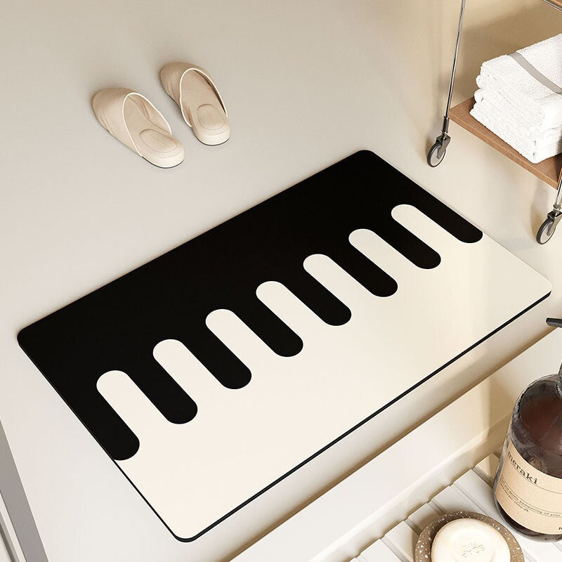 Piano Keys Design Badmatte Brehn