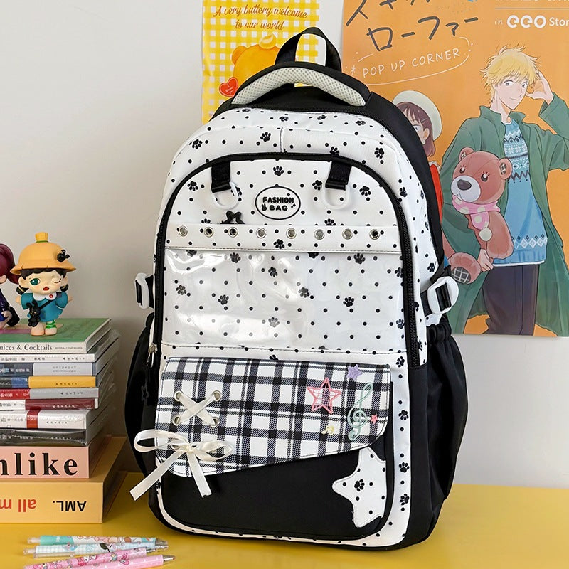 Stylische Grafikdesign-Schulrucksack Brehn
