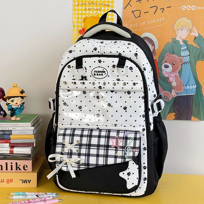 Stylische Grafikdesign-Schulrucksack Brehn