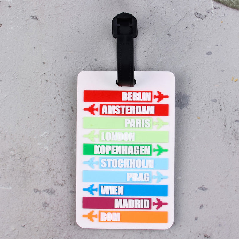 Kreatives Reisegepäckanhänger Brehn