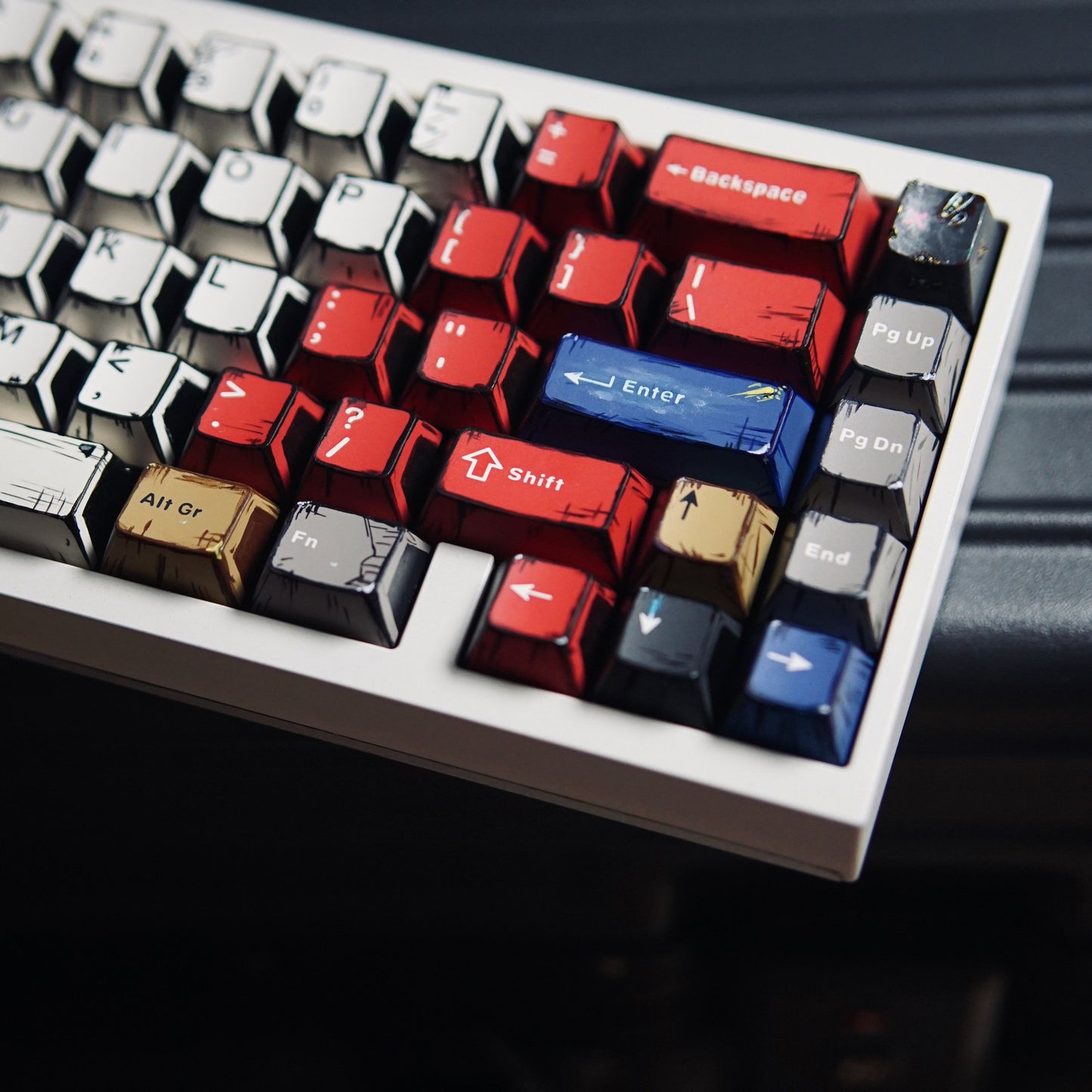 Retro-Themen Benutzerdefinierte Mechanische Tastatur Brehn