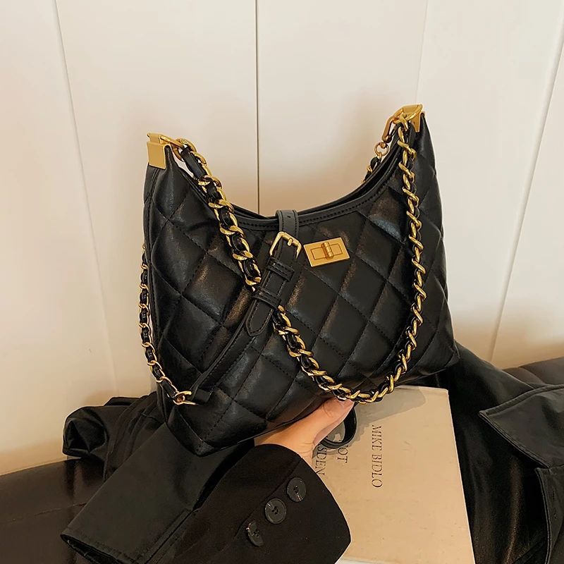 Gep quiltete Luxus-Handtasche Brehn