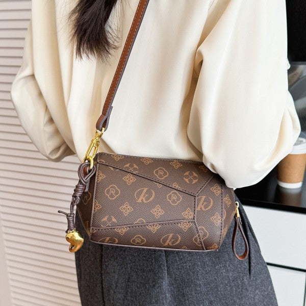 Stilvolle gemusterte Handtasche Brehn