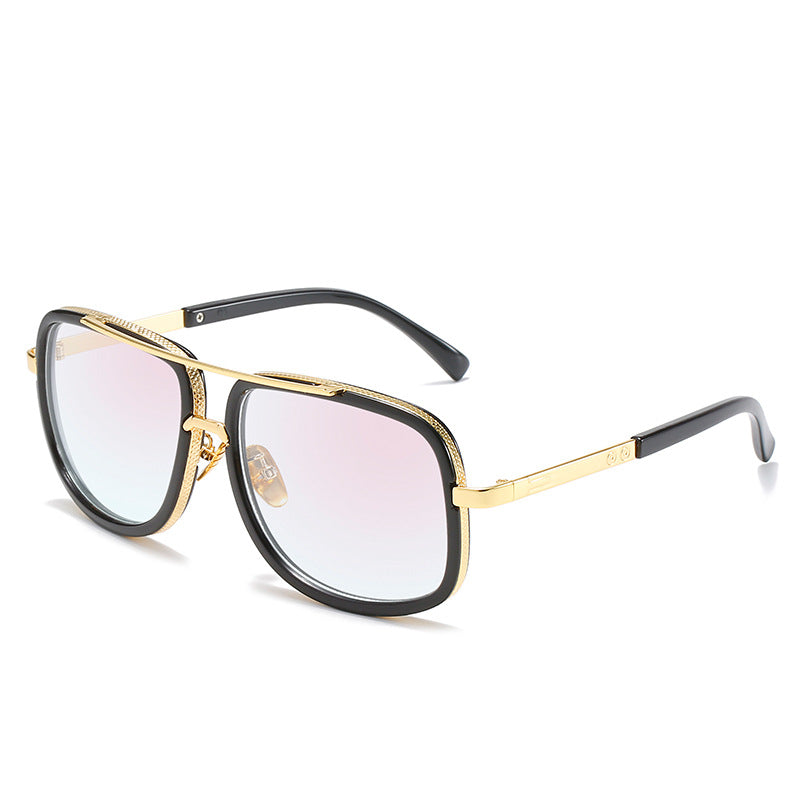 Damen quadratische Sonnenbrille mit luxuriösen Akzenten Brehn