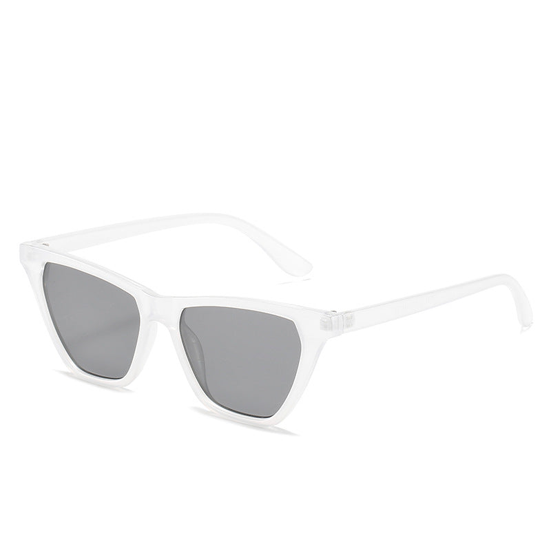 Damen Cat-Eye Sonnenbrille mit innovativem transparentem Rahmen Brehn