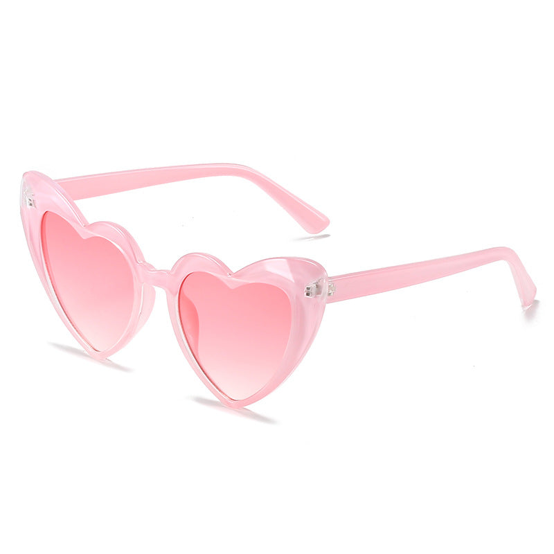 Damen Herzförmige Sonnenbrille im innovativen Design Brehn