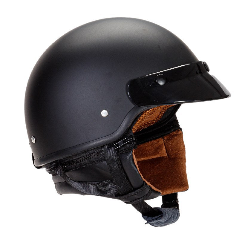 Klassische Halbhelm Motorrad Ausrüstung Brehn