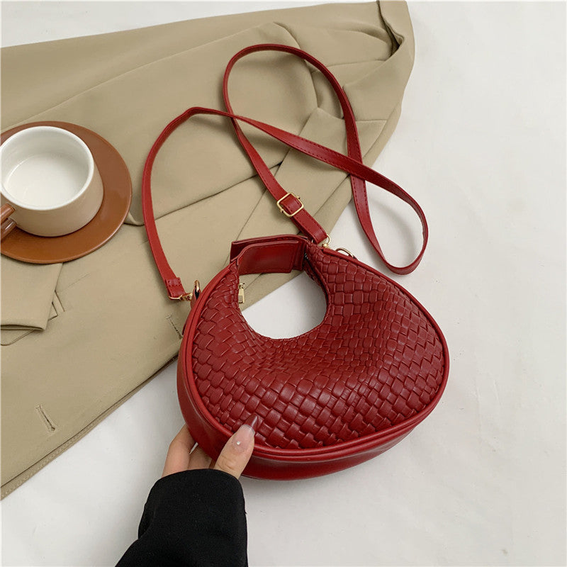 Texturierte Gewebte Crossbody Tasche Brehn