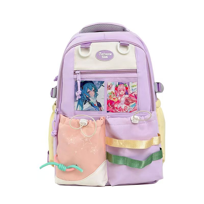Grafische Illustration Multifunktionaler Rucksack Brehn