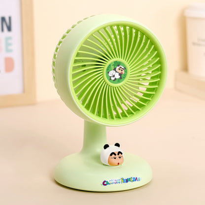 Unisex tragbarer Akku-Tischventilator mit flexibler Neigung Brehn