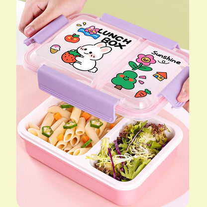 Spaß-Themen-Mehrfachfach-Lunchbox