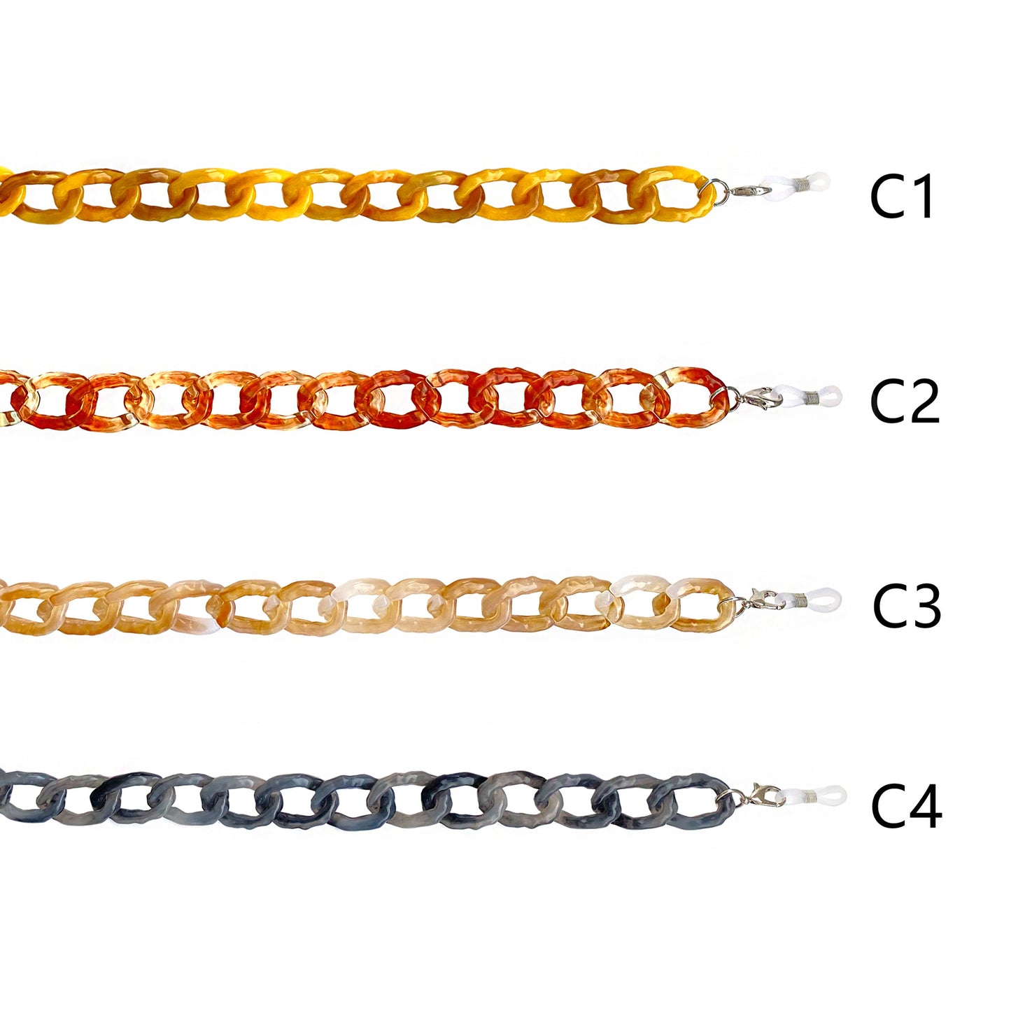 Chunky Resin Brillenband Brehn