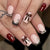 Festive Glamouröse Press-On Nagelkunst Set Brehn