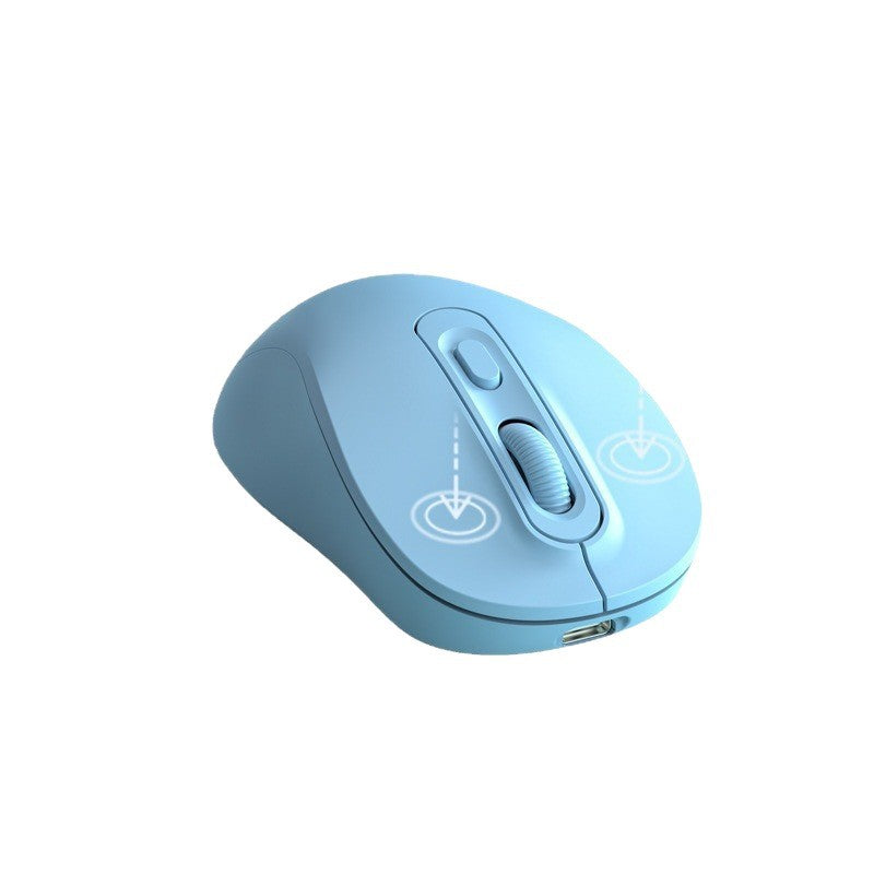 Drahtlose wiederaufladbare ergonomische Maus Brehn