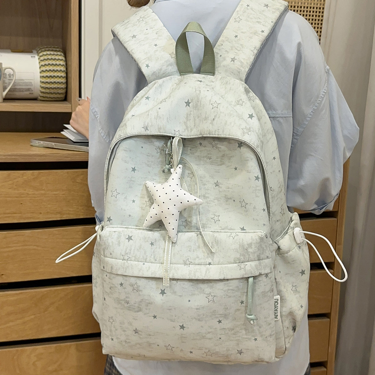 Stylischer Sternen-Druck Rucksack Brehn 1791205508