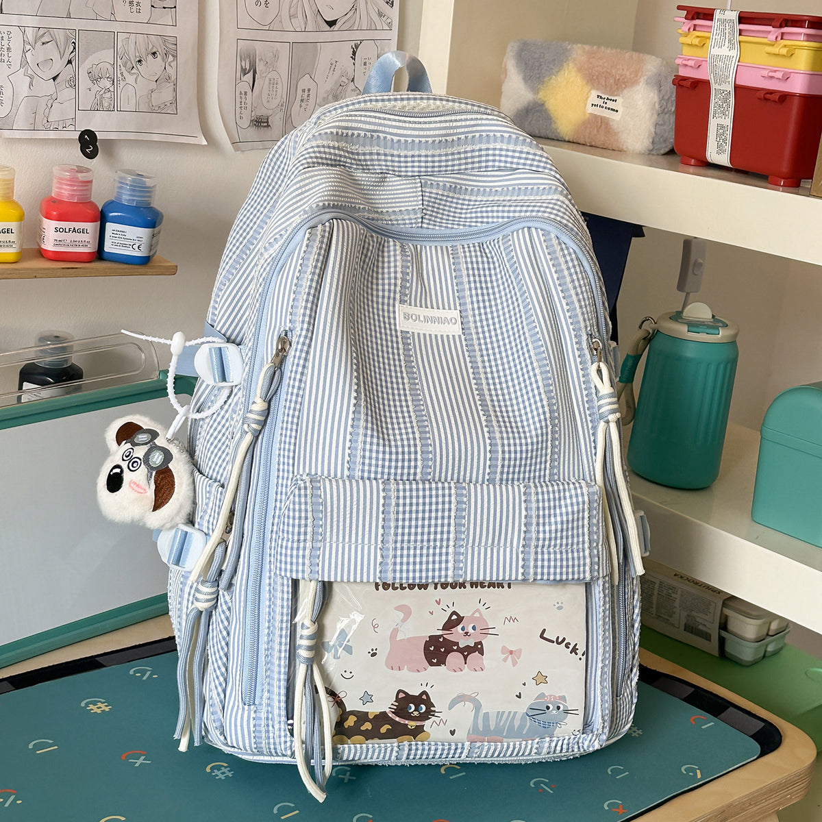 Stylischer Vielseitiger Multifunktionaler Rucksack Brehn