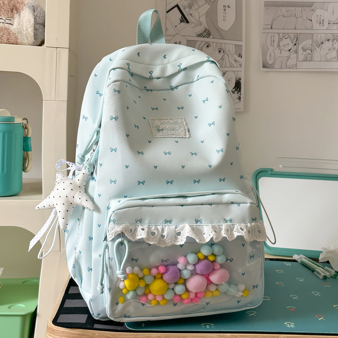 Niedlicher dekorativer Rucksack