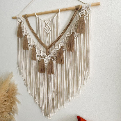 Macrame Wandkunst Dekor Brehn