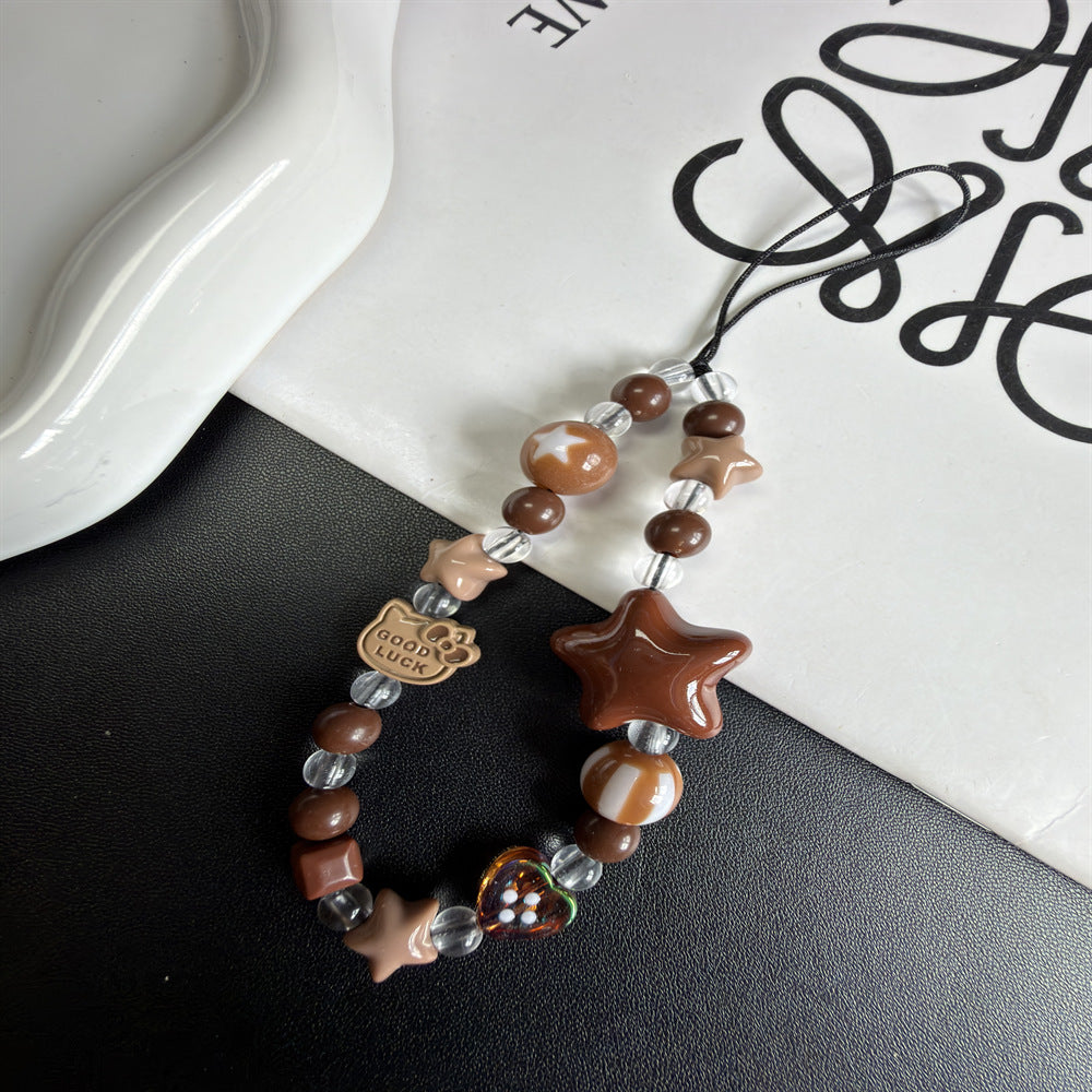 Verspielt Perlen Charme Armband Brehn