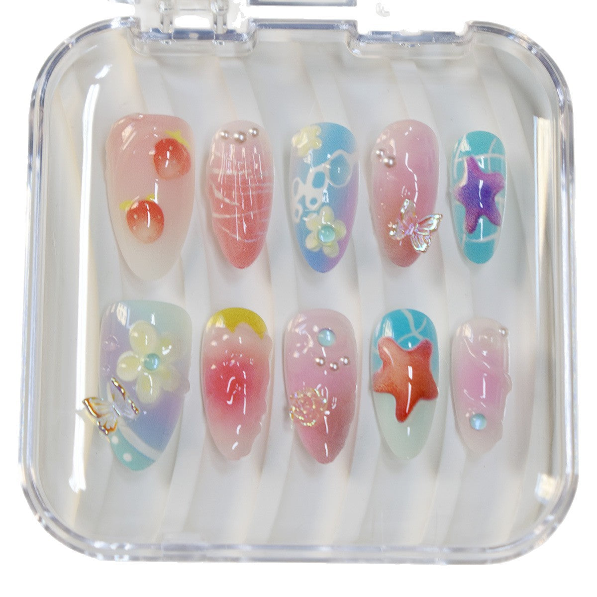 Thematic Artisan Press-On Nail Set Brehn