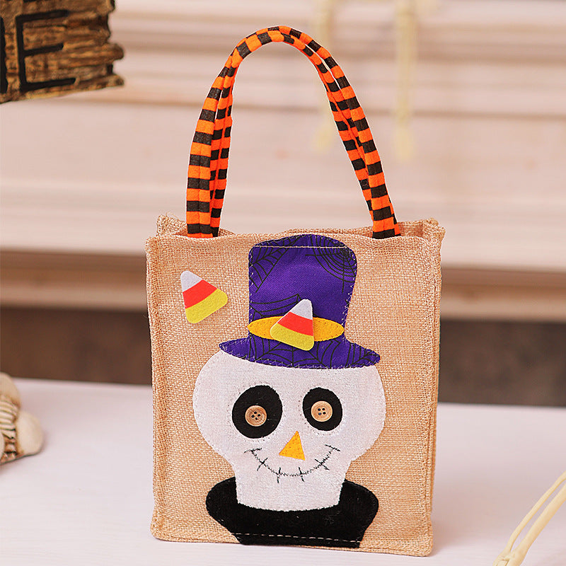 Halloween Einkaufstasche mit Katzenmotiv Brehn
