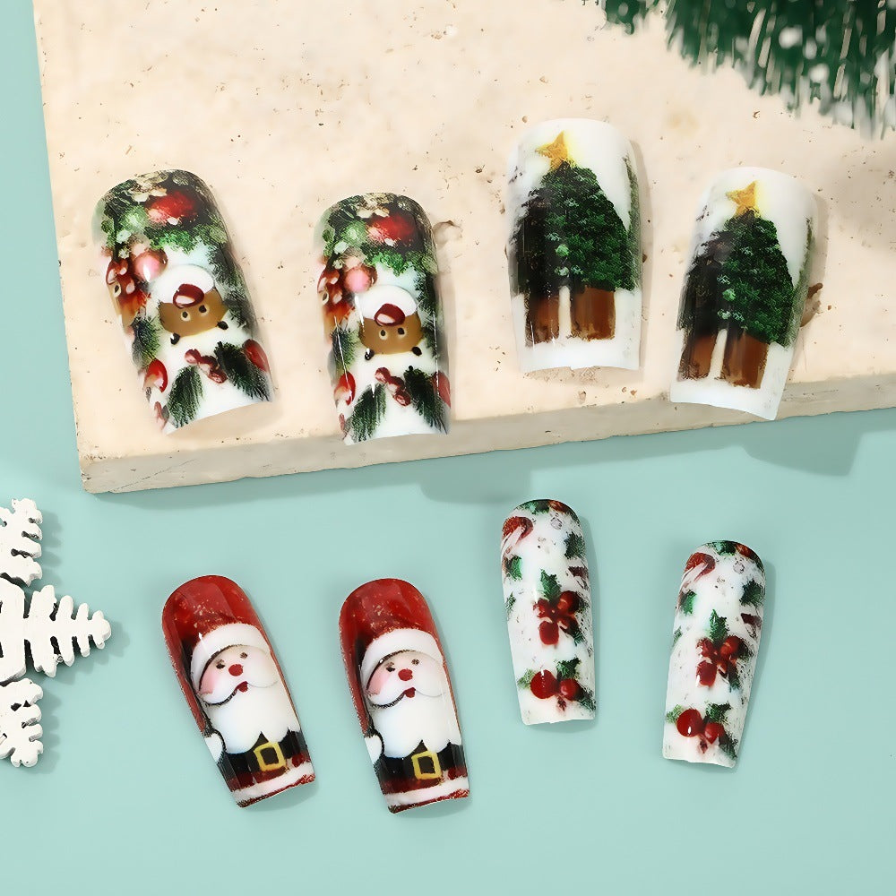 Kunstnägel im festlichen Weihnachtsdesign Brehn 1788542011
