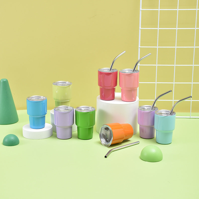 Unisex Isolierter Trinkbecher mit Edelstahlstrohhalm Brehn