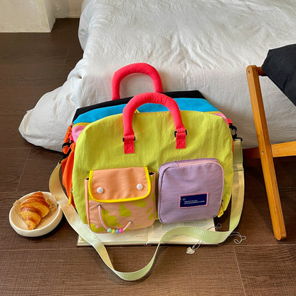 Buntes Mehrfach-Taschen Reise Duffle Bag Brehn