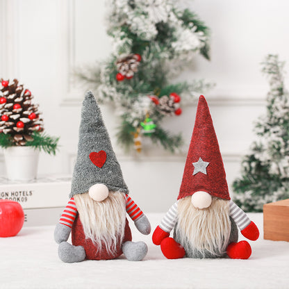 Niedliche Weihnachtsgnom Dekoration Brehn
