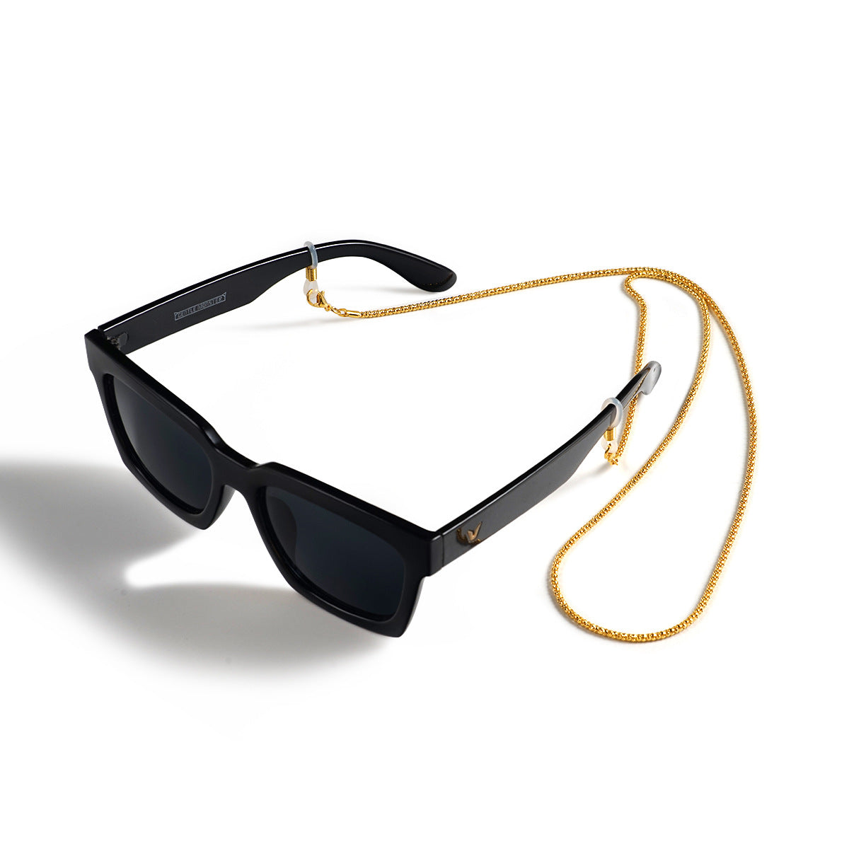 Elegante Goldene Metall Brille Kette Brehn