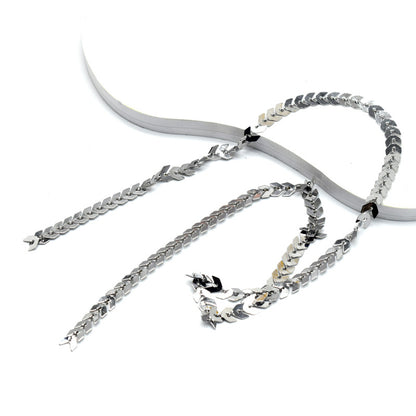 Elegante vergoldete Brille Kette Brehn