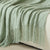 Damen Elegante und stilvolle Wohn- und Kuscheldecke mit Fransen Brehn
