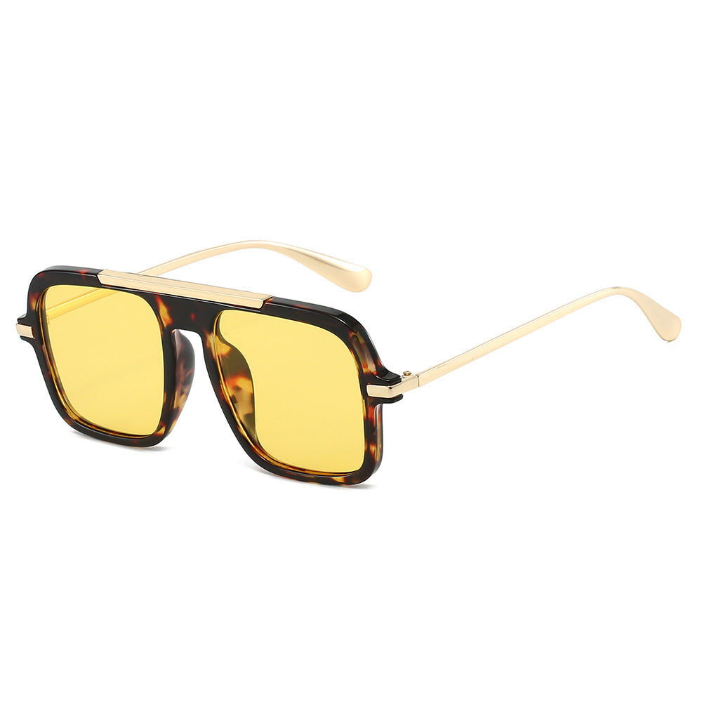 Damen modische Sonnenbrille mit angesagtem quadratischem Rahmen Brehn
