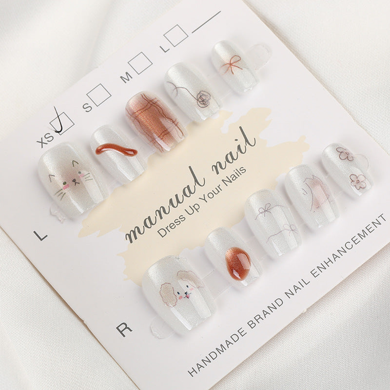 Artisanal Press-On Nail Set Brehn