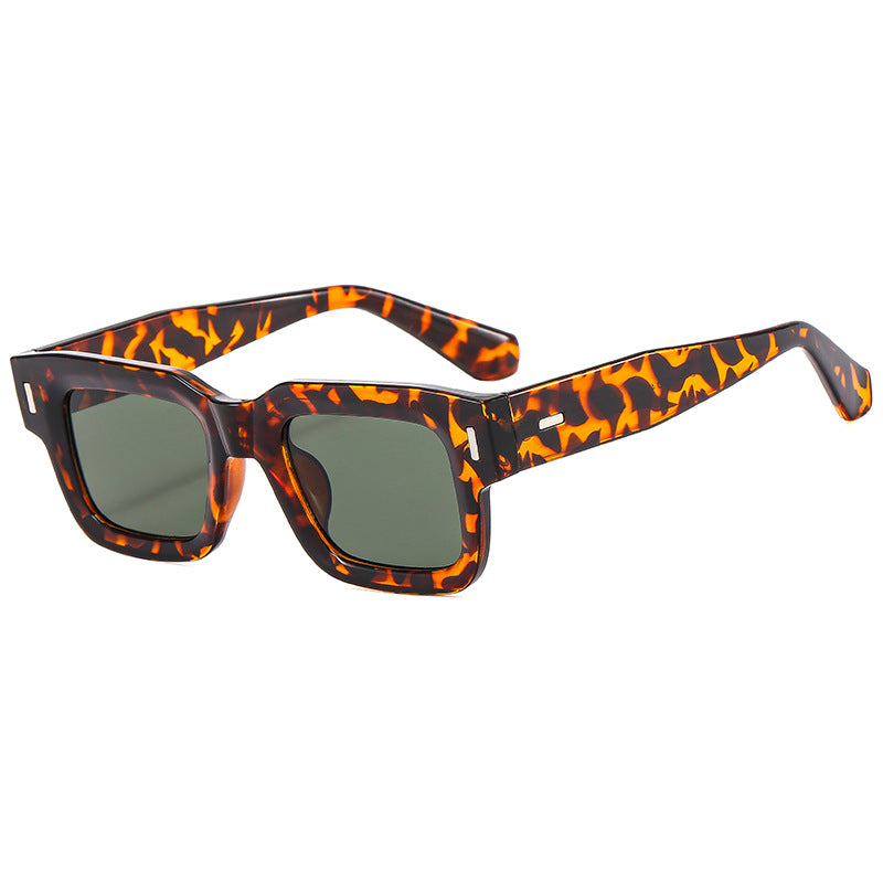 Damen modische Sonnenbrille mit einzigartigem Geometrie-Rahmen Brehn
