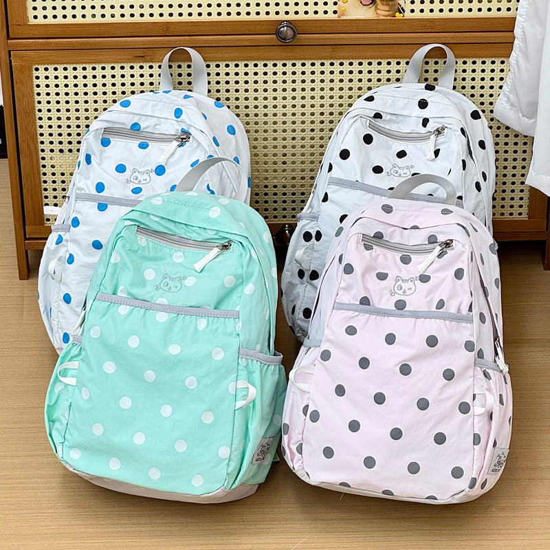 Stylische gepunktete Freizeit-Rucksack Brehn 1791205343
