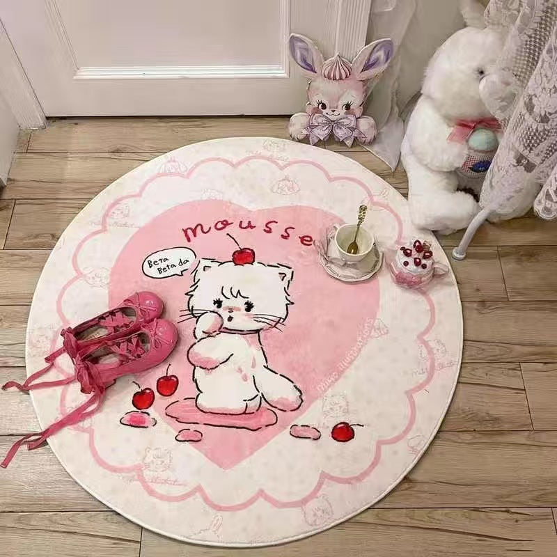 Adorable runder Spielmatte