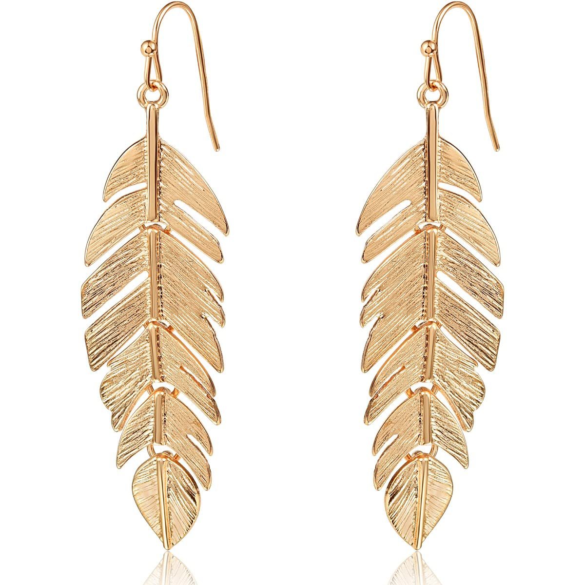 Blatt Design Ohrringe Brehn