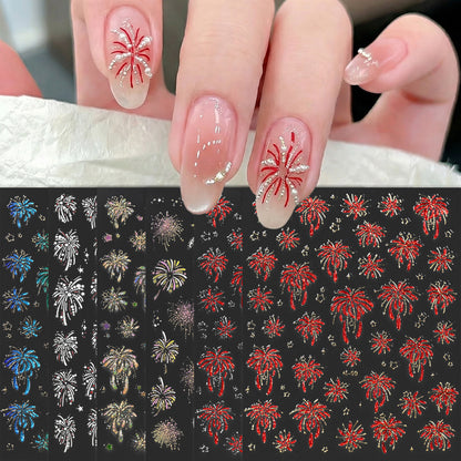 Dekorative Nagelkunst-Folie-Sticker